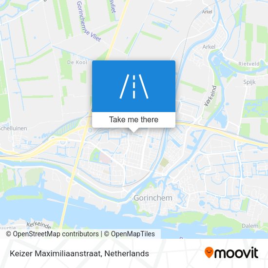 Keizer Maximiliaanstraat map