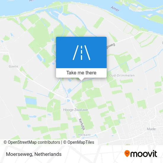 Moerseweg map