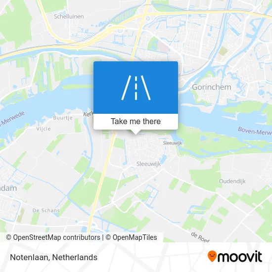 Notenlaan map