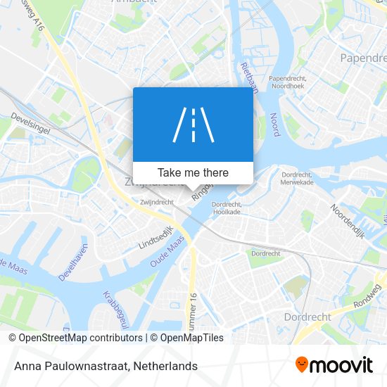 Anna Paulownastraat map