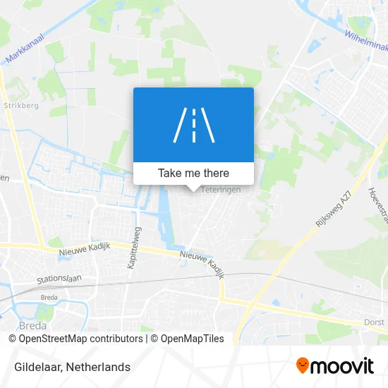Gildelaar map