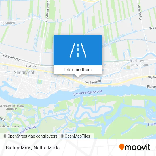 Buitendams map
