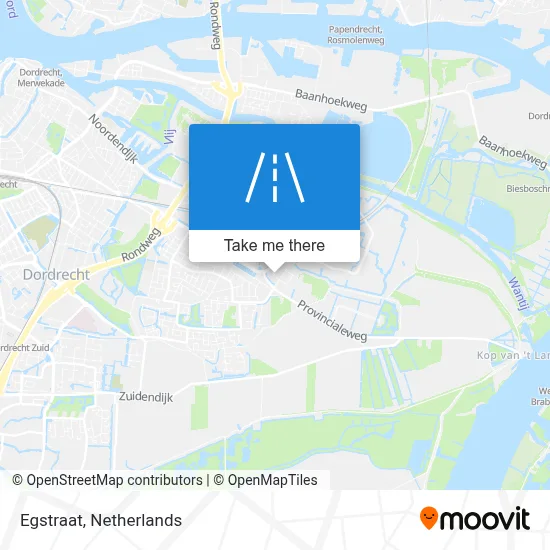 Egstraat map