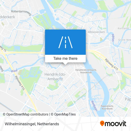 Wilhelminasingel map