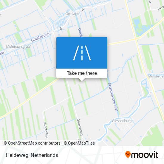 Heideweg map