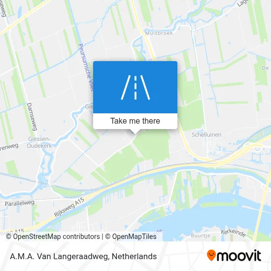 A.M.A. Van Langeraadweg map