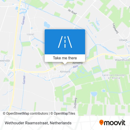 Wethouder Raamsstraat map