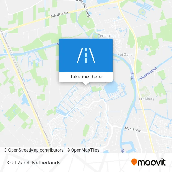 Kort Zand map