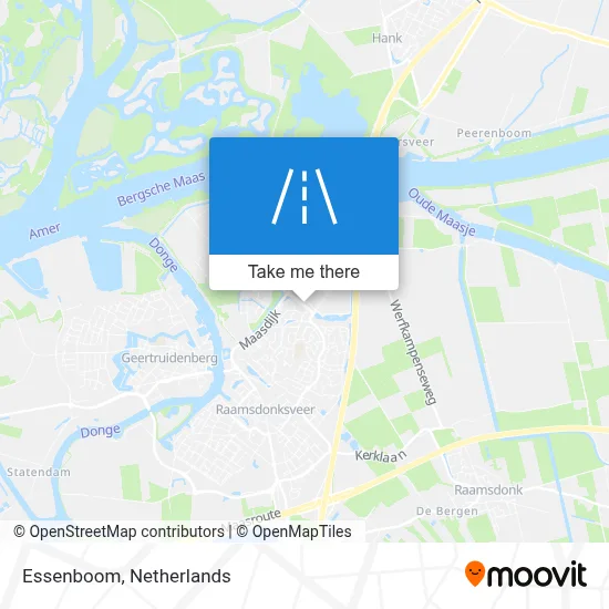 Essenboom map