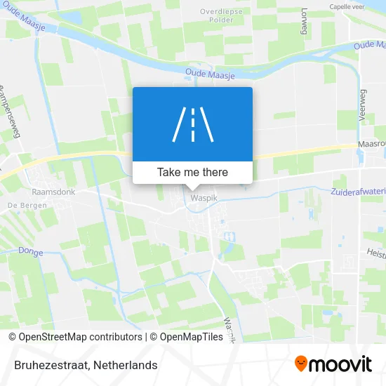 Bruhezestraat map