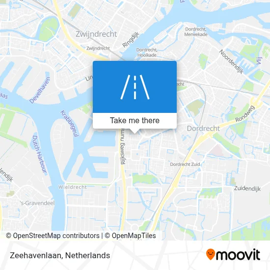 Zeehavenlaan map