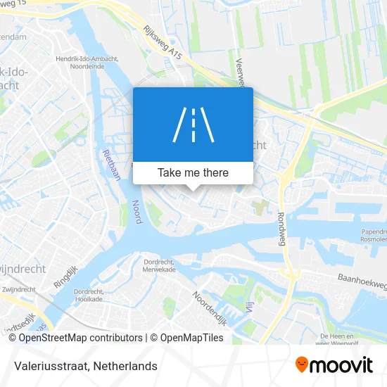 Valeriusstraat map