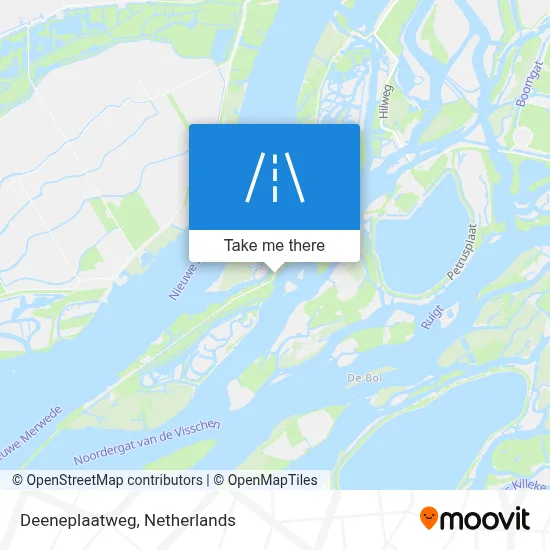 Deeneplaatweg map