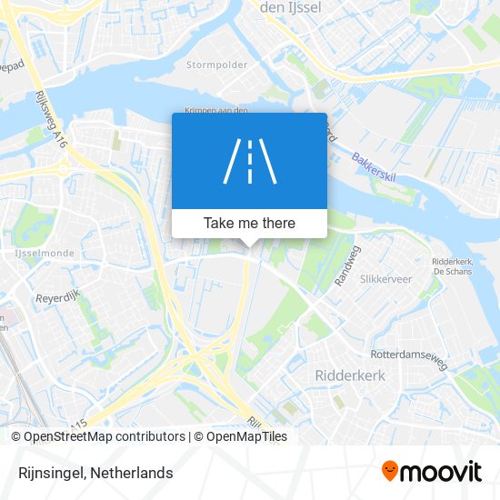 Rijnsingel map