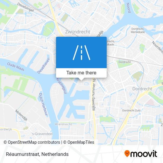 Réaumurstraat map