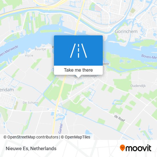 Nieuwe Es map