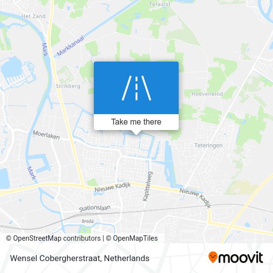 Wensel Cobergherstraat map