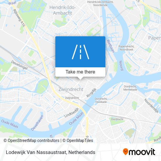 Lodewijk Van Nassaustraat map