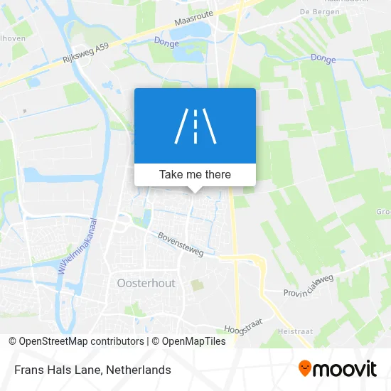 Frans Halslaan map