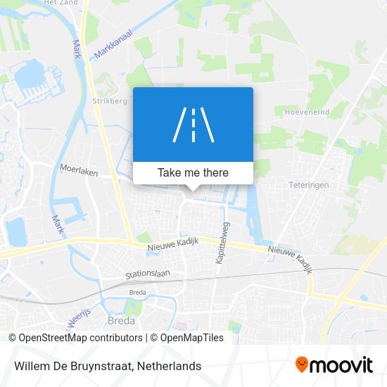 Willem De Bruynstraat map