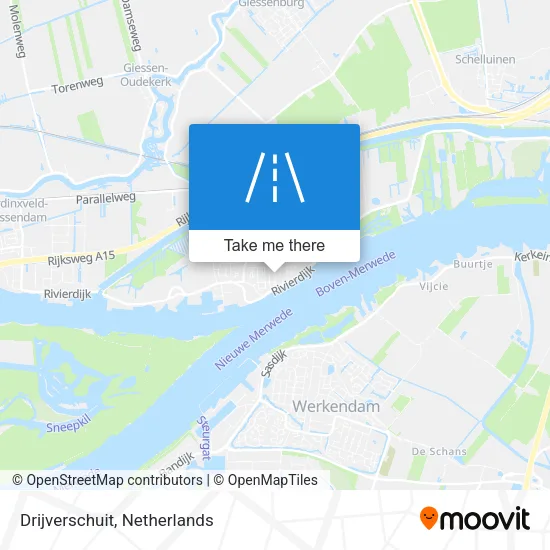 Drijverschuit map