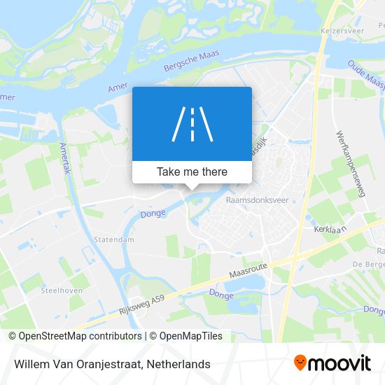 Willem Van Oranjestraat map
