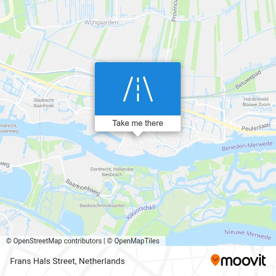 Frans Halsstraat map