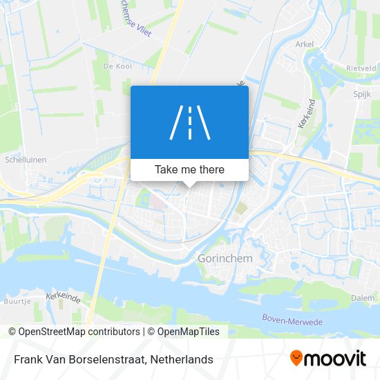 Frank Van Borselenstraat map