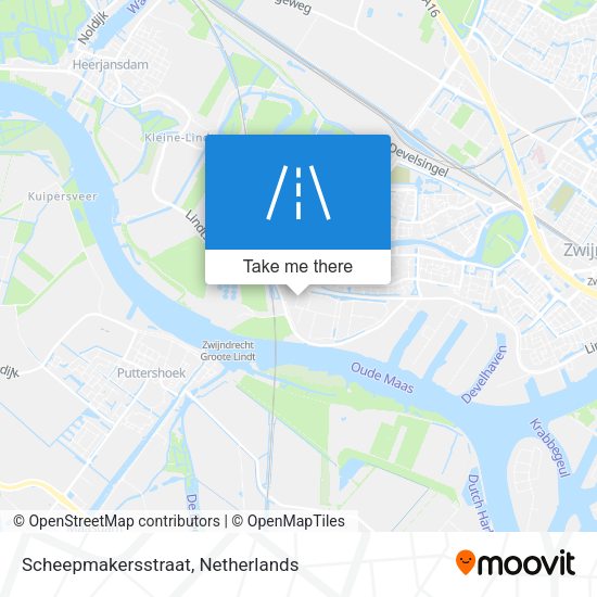 Scheepmakersstraat map