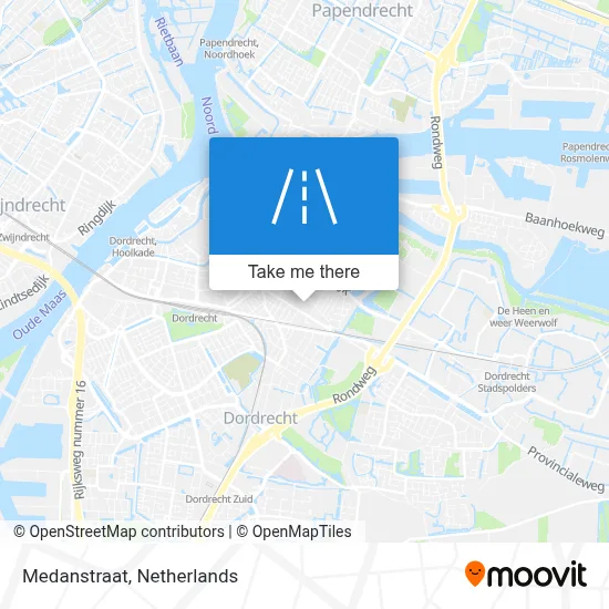 Medanstraat map
