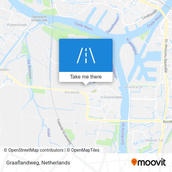 Graaflandweg map