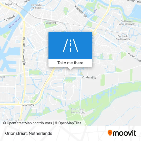 Orionstraat map