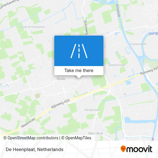 De Heenplaat map