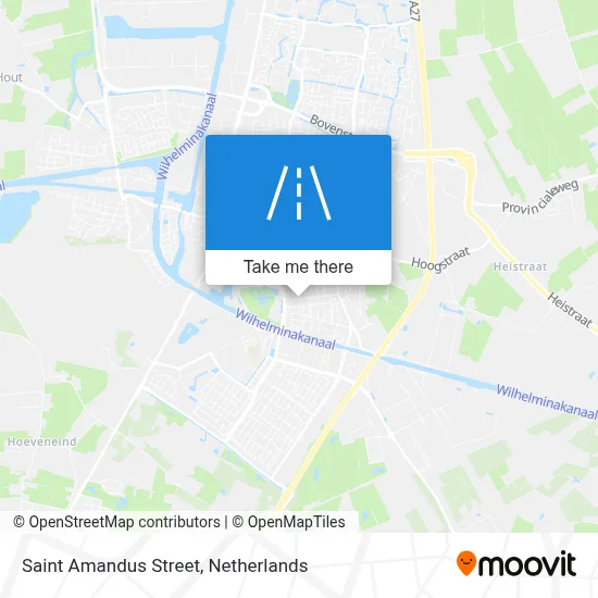 Sint Amandusstraat map