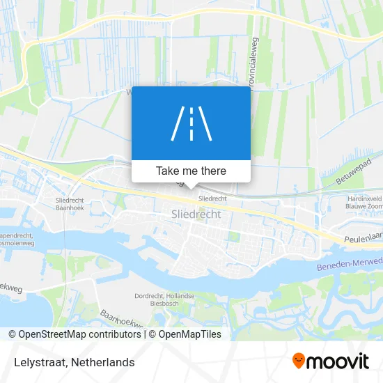 Lelystraat map