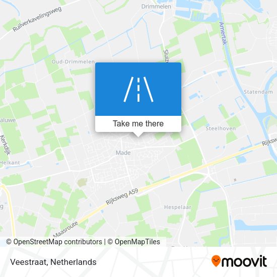 Veestraat map