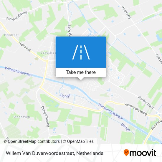Willem Van Duvenvoordestraat map