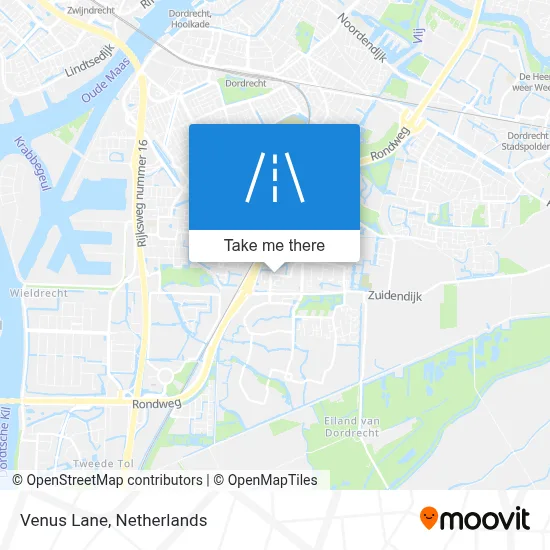 Venuslaan map