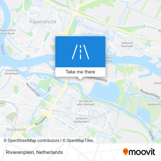 Rivierenplein map