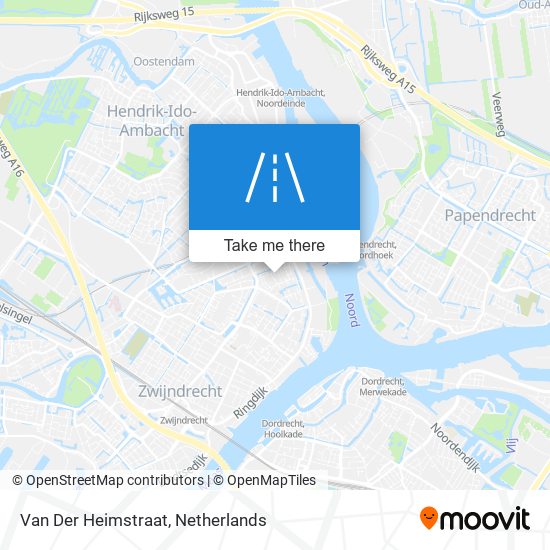 Van Der Heimstraat Karte