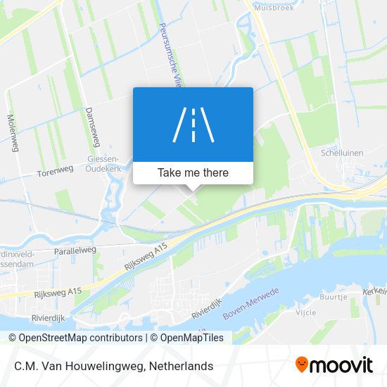 C.M. Van Houwelingweg map