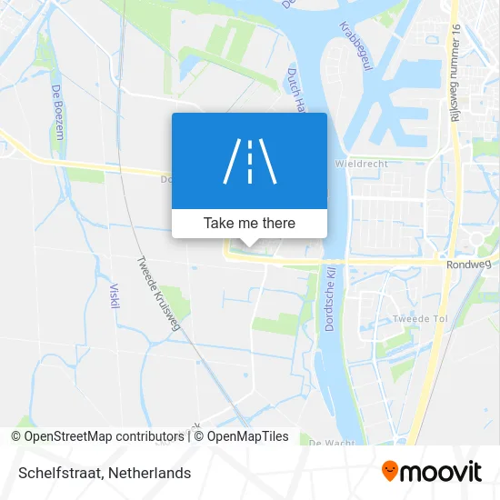 Schelfstraat Karte