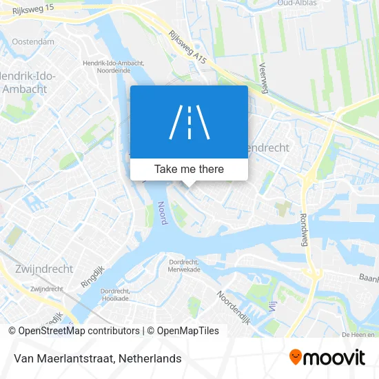 Van Maerlantstraat map