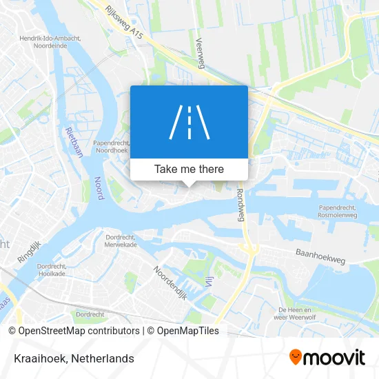Kraaihoek map