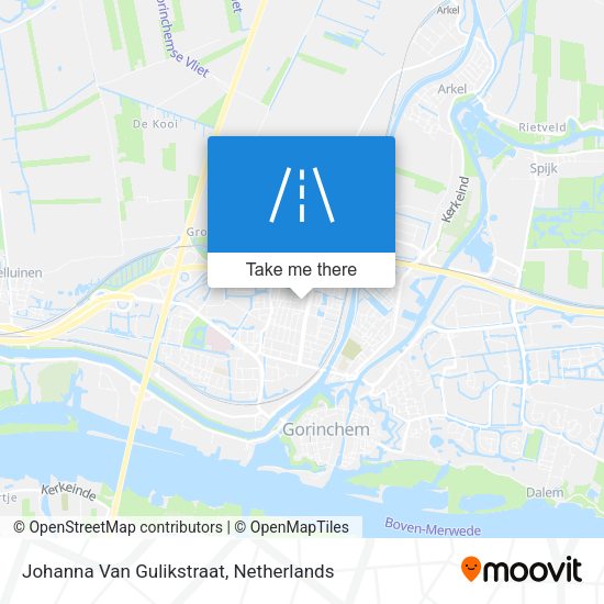 Johanna Van Gulikstraat map