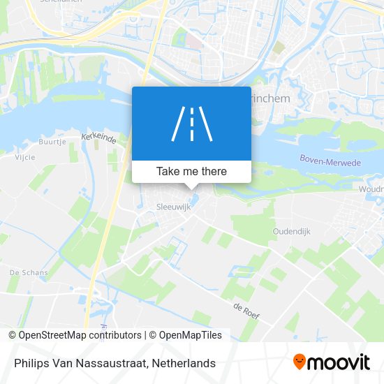 Philips Van Nassaustraat map