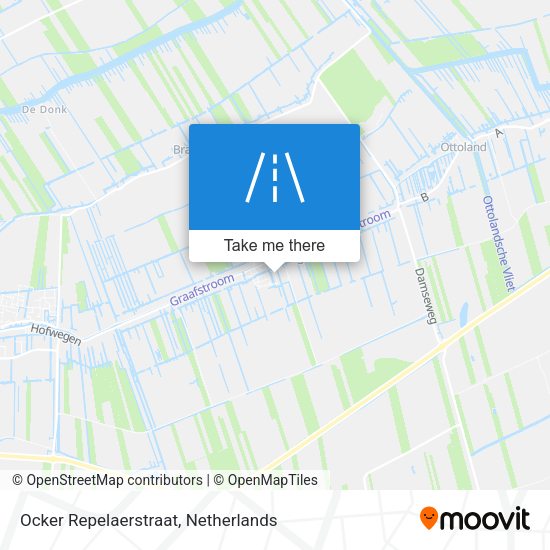 Ocker Repelaerstraat map