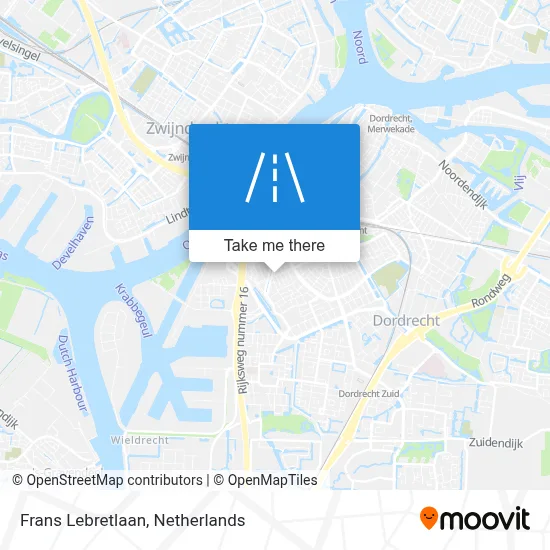 Frans Lebretlaan map