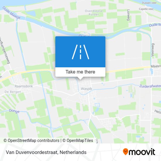 Van Duvenvoordestraat map