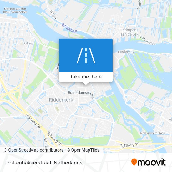 Pottenbakkerstraat map